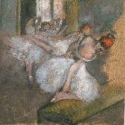 Edgar Degas The Ballet class oil on canvas